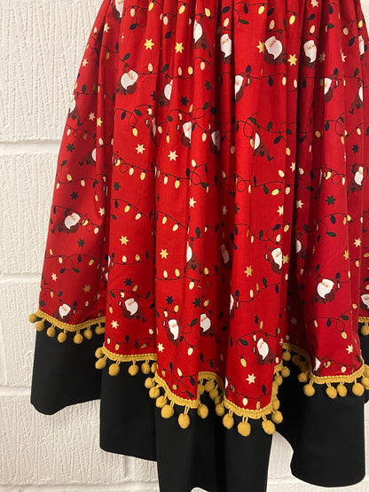 Christmas fabric - Santa