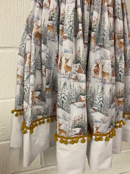 Christmas fabric - Snow