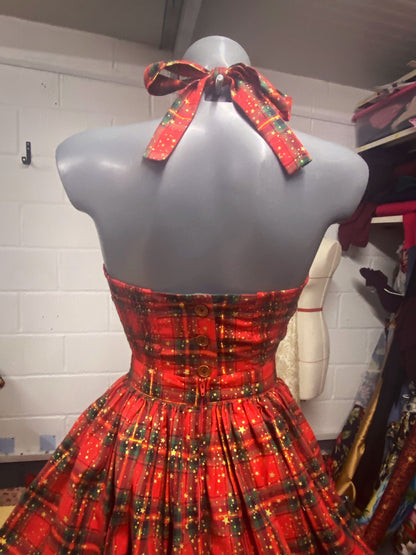 Tartan Skirt and Dolly Top